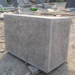 Caviar Blue Limestone Block With Detailed Finish and Edges