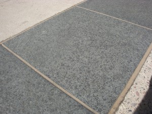 Butterfly Black Basalt Square Stone Pavers - Cityscape Fountain - HDG Building Materials