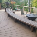 Resysta Tru Grain decking and bench - HDG Building Materials