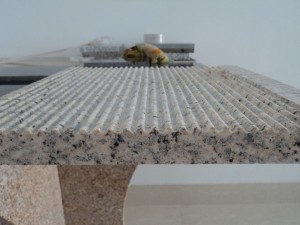 Tiger Yellow Granite Round Scored Finish - HDG Building Materials