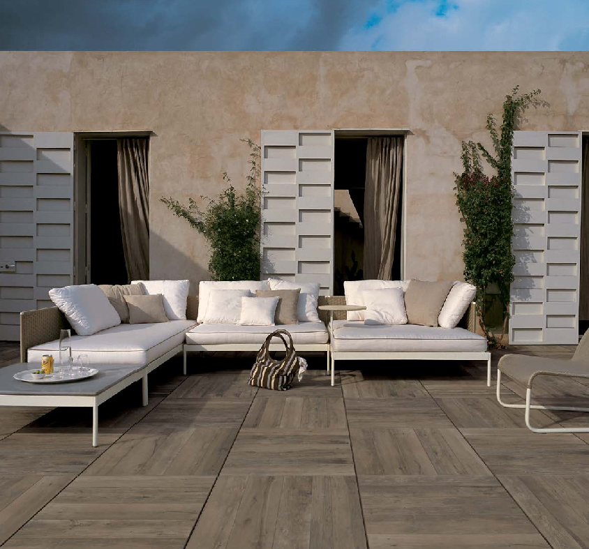 Dado Coffee Brown Colored Porcelain Pavers - HDG Building Materials