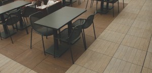 Faggio and Rovere Porcelain Pavers with Buzon Pedestals - HDG Building Materials