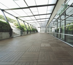 HDG Faggio 3468 Porcelain Tile - Atrium Walkway - HDG Building Materials