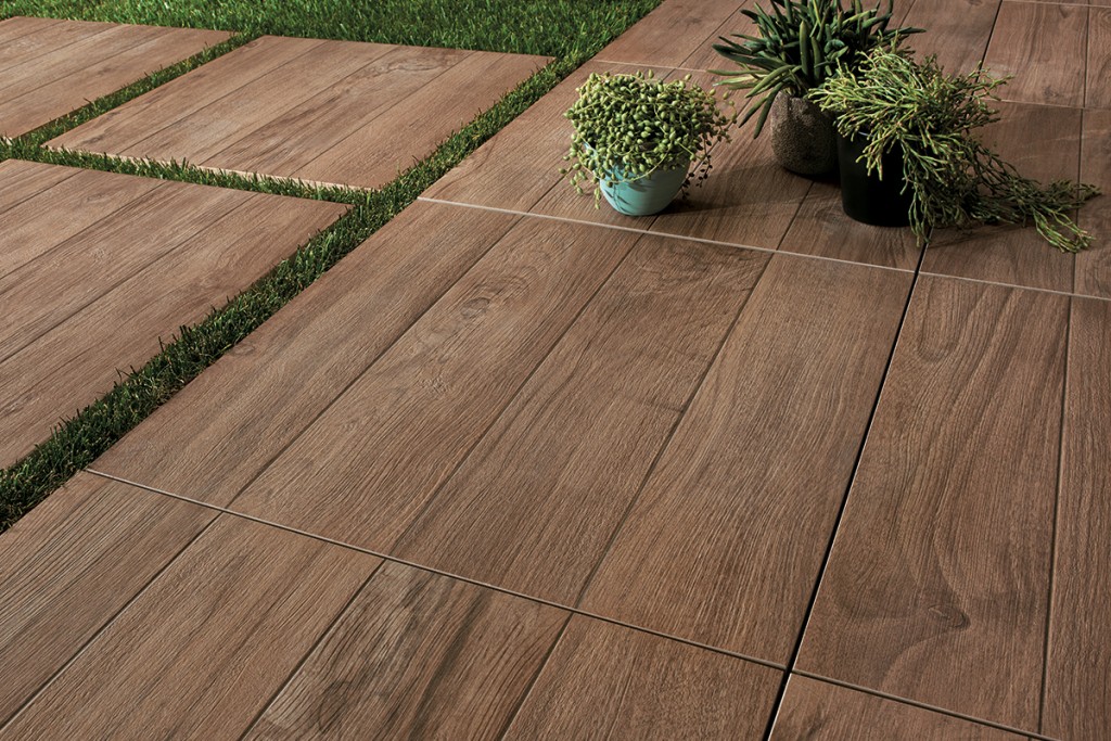 HDG Hickory 60x60 Porcelain Tile - Scene 5