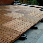 Ipe Hardwood Deck Tiles with Buzon Pedestals - HDG Building Materials