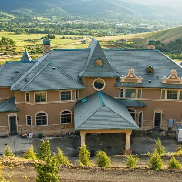 Belle Fiore Winery Blue Slate Roof - HDG Building Materials
