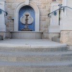 Belle Fiore Winery Granite Columns Stone Stair Fountain - HDG Building Materials