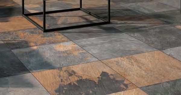 HDG Jamba Grey Porcelain Course Slate Stone Finish Paver - HDG Building Materials