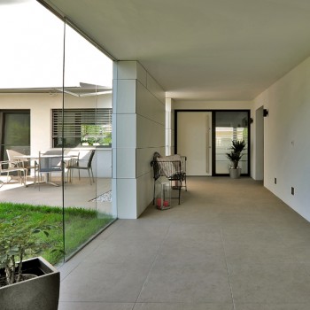 HDG Sinclara Porcelain 60x60cm 2cm Thick Pavers in Walkway Application - HDG Building Materials