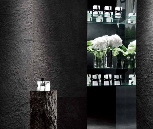 Titanium Slate Black Porcelain Tile for Wall Cladding