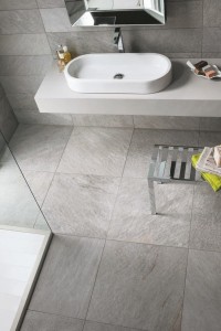 HDG Sierra Grey Porcelain Tile for Wetroom Application - HDG Building Materials