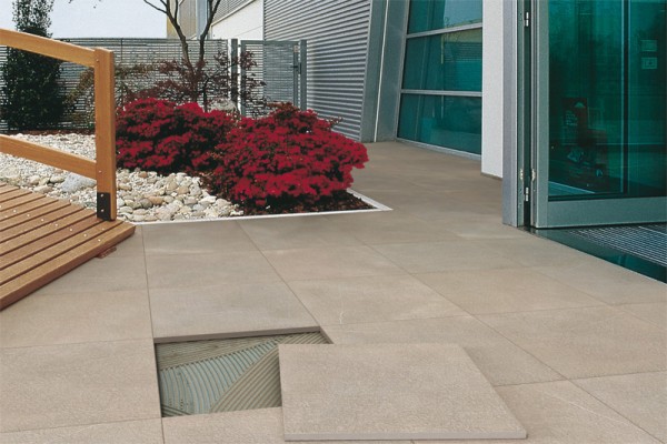 HDG Piasenti Flamed Limestone Finish Porcelain Paver - HDG Building Materials