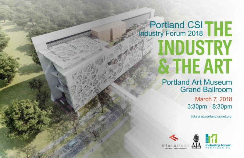 event image for Portland CSI Industry Forum 2018 - HDG Building Materials is Silver Sponsor