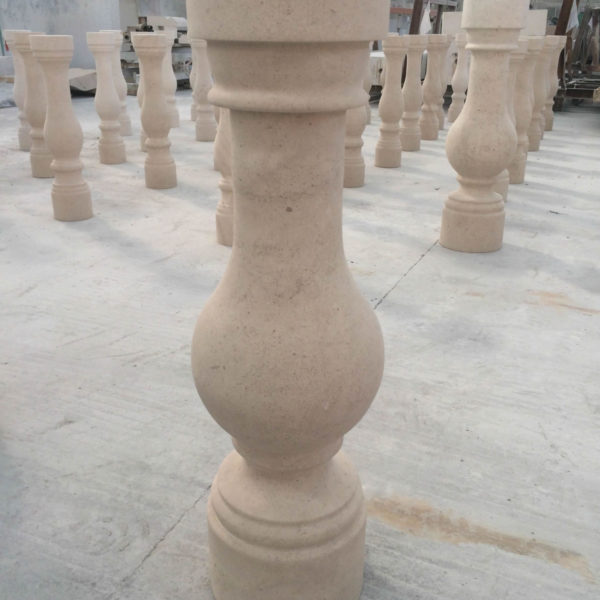 Stone Pillar Stairs Horton China Fabrication Packing Mockup - HDG Building Materials