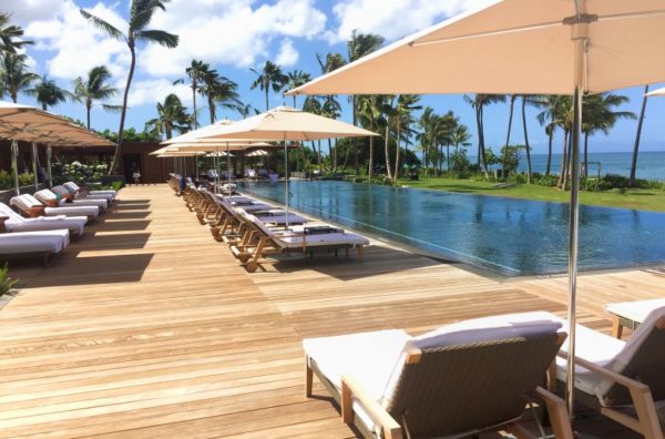 Adult Pool Deck with Ipe Wood Decking over Buzon Pedestals