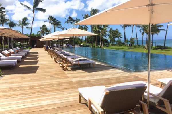 Adult Pool Deck with Ipe Wood Decking over Buzon Pedestals