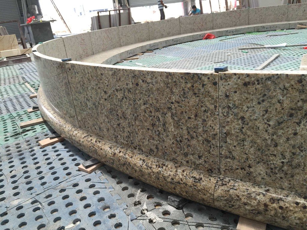 Full-Scale mockups are typical for HDG Building Materials stone projects