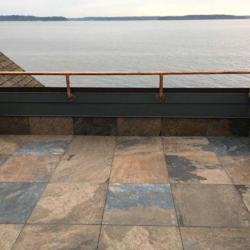 Seattle Roof Deck with HDG Pietra Jamba Slate Porcelain Pavers