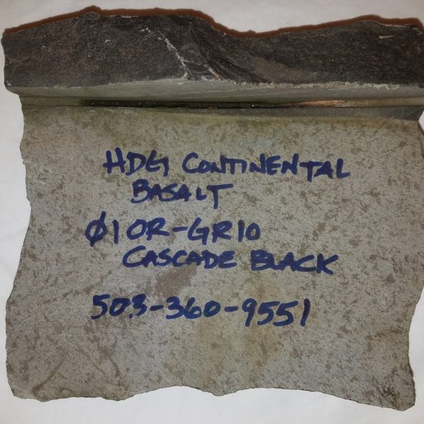 Pacific Basalt - Cascade Black - Graphite Basalt - 01OR-GR10 - HDG Building Materials