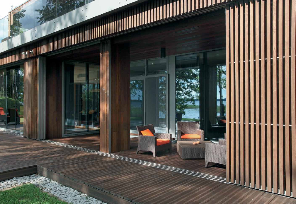 Private House With Thermo-ash Decking and Cladding - HDG Building Materials Dealer