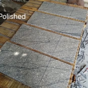 HDG Delta Grey Color Granite with Black Veins - Polished Finish - HDG Building Materials