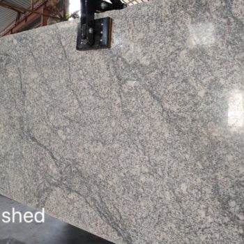 HDG Delta Grey Granite with Black Veins - Large Slab with Polished Finish - HDG Building Materials