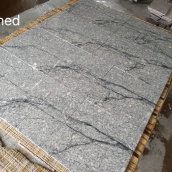 HDG Delta Grey Granite with Black Veins - Honed Finish - HDG Building Materials