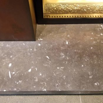 HDG Perlino Grey Limestone Slabs Rich with Fossils - HDG Building Materials