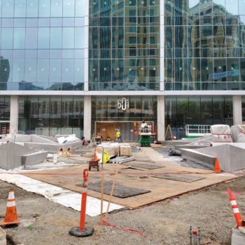 This Plaza Will Have a Sloped Walking Surface from the Building Entrance to the Public Sidewalk