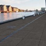 3CM HDG Basalto Black – Flamed basalt with minimal variation.