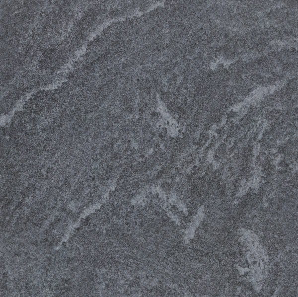 HDG Colo-Grigi 3CM Porcelain Paver Detail with Dark Grey Fleuri-Cut Limestone Finish - HDG Building Materials