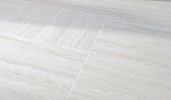 Trevino Pearl 60x60 cm Porcelain Paver with White Travertine - Directional Finish - Additional Image - HDG Building Materials