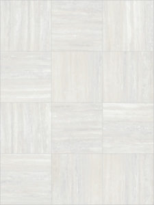 Trevino Pearl 60x60 cm Porcelain Paver with White Travertine - Directional Finish - Pattern - HDG Building Materials