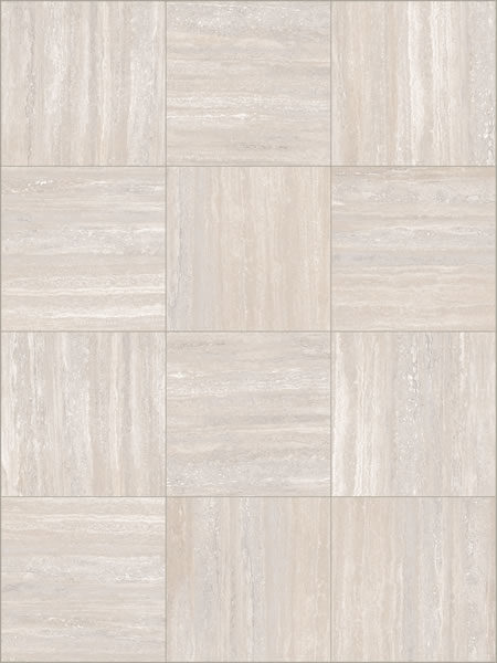 Trevino Grey 60x60 Porcelain Paver with Travertine Finish - Pattern - HDG Building Materials
