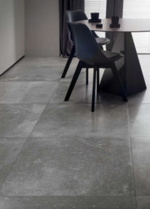 Flooring Application with Centaur Grey 60x60 cm Porcelain Pavers - HDG Building Materials