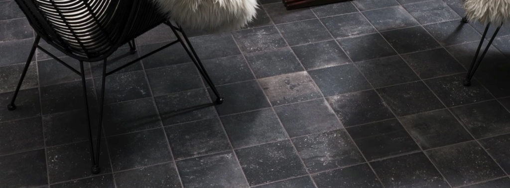 Namo-Black-Porcelain-Paver-floor-with-20x20-cm - HDG Building Materials