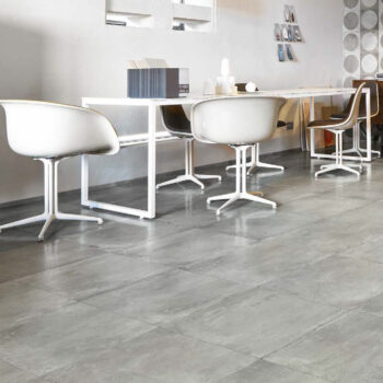 24x24 inch Cemento Ash Concrete Look Porcelain Paver