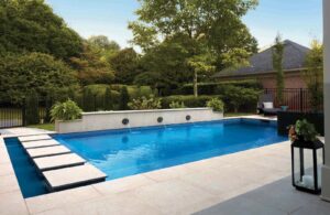 Pool Decking Application with Fusa Luna 60x60 in Porcelain Pavers