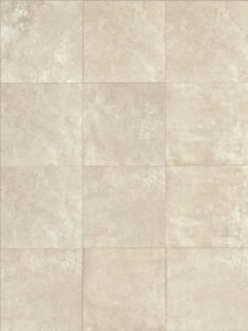 HDG Sandina Cream 24x24 inch stone look porcelain pavers layout with v2 color variation