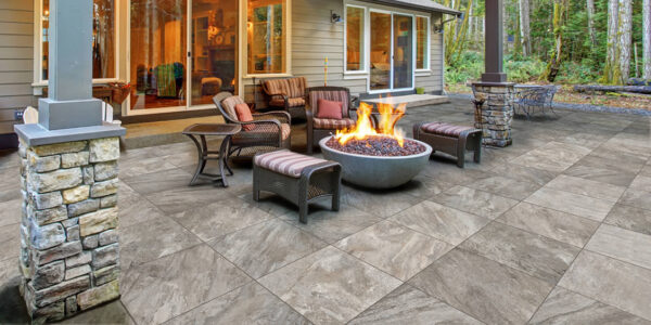 HDG Laguna Grey Quartzite Porcelain Paver Outdoor Flooring