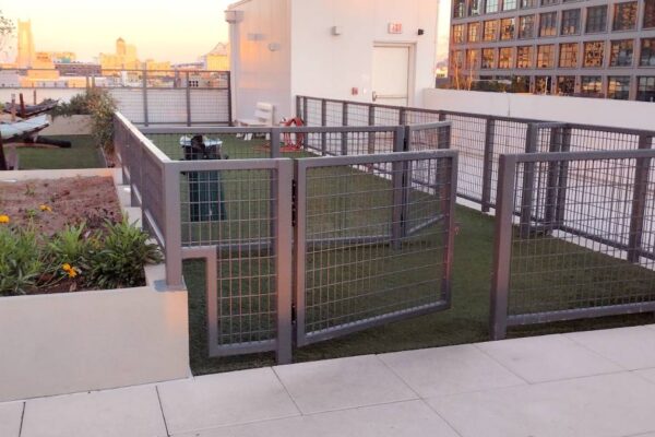Gated Woof Deck on Rooftop Deck