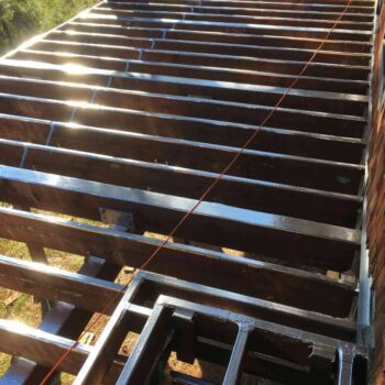 Wood Joists for Elevated Residential Deck