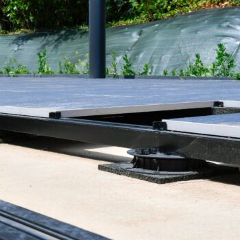 Aluminum Joists for Long-Life Rot-Free Raised Decking Application