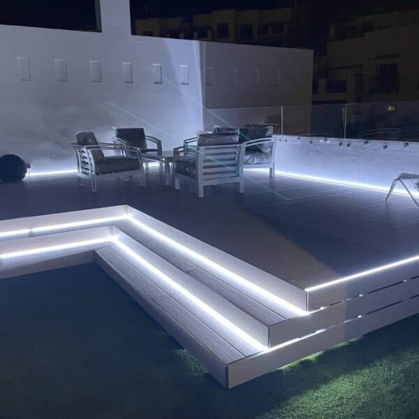 Conceal Electrical for Lighting Using Buzon Raised Pedestals