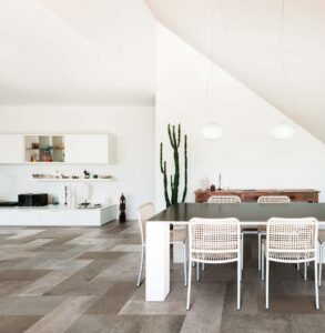 Dining Areas with Pattern of V3 Vivo Molto Porcelain Tile
