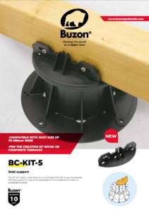 Buzon BC-KIT-5 Adjustable Joist Support Brochure
