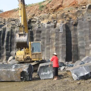 Basalt Stone Quarry with HDG Building Materials Partner