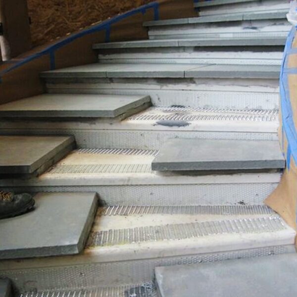 Resort and Spa with Slate Stair Treads Under Construction