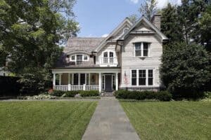 Formal Walkway Penn Blue Porcelain Pavers