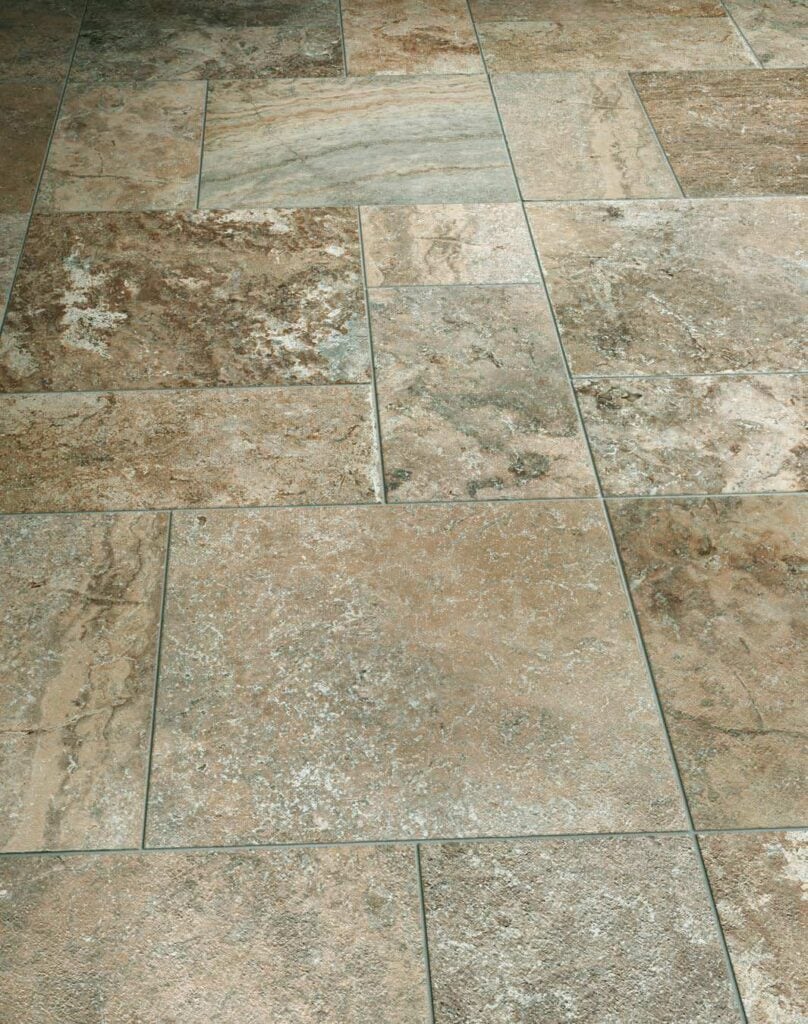 Installation Patters for Caffe Travertine Porcelain Pavers